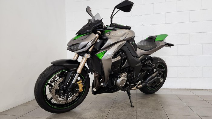 2014 Kawasaki Z1000 ABS Z Green