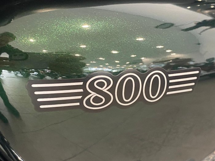 2011 Kawasaki W800 W Series Green