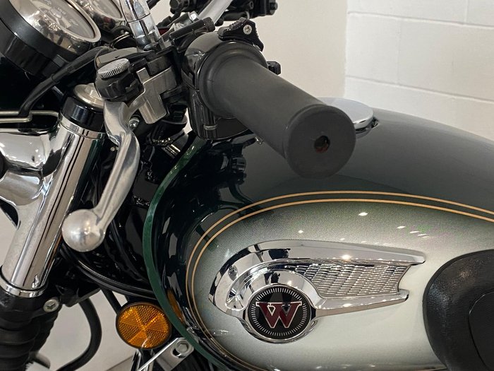 2011 Kawasaki W800 W Series Green