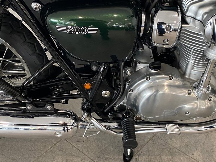2011 Kawasaki W800 W Series Green