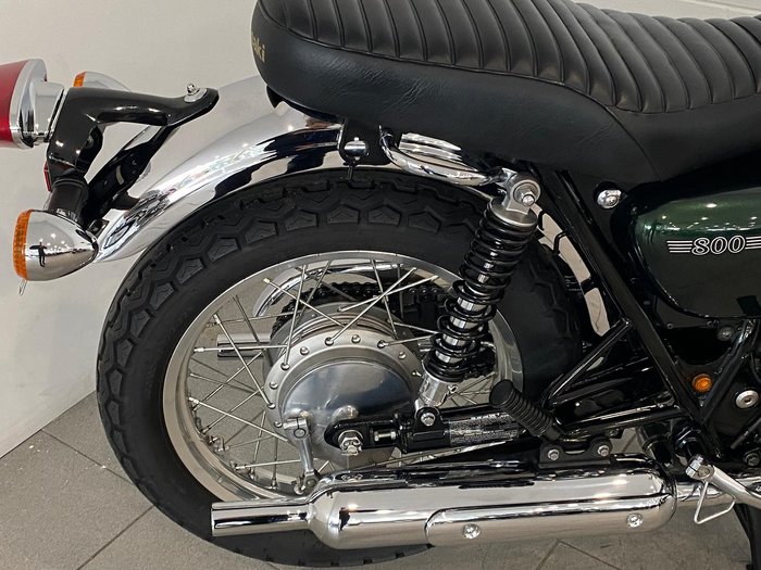2011 Kawasaki W800 W Series Green