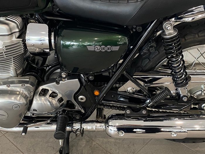 2011 Kawasaki W800 W Series Green