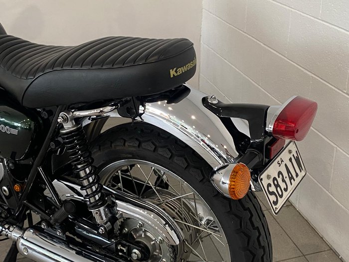 2011 Kawasaki W800 W Series Green