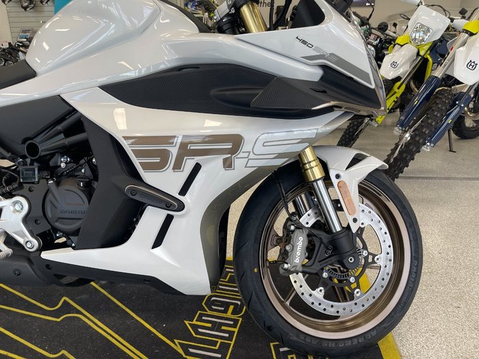 2024 CFMOTO 450 SR S WHITE