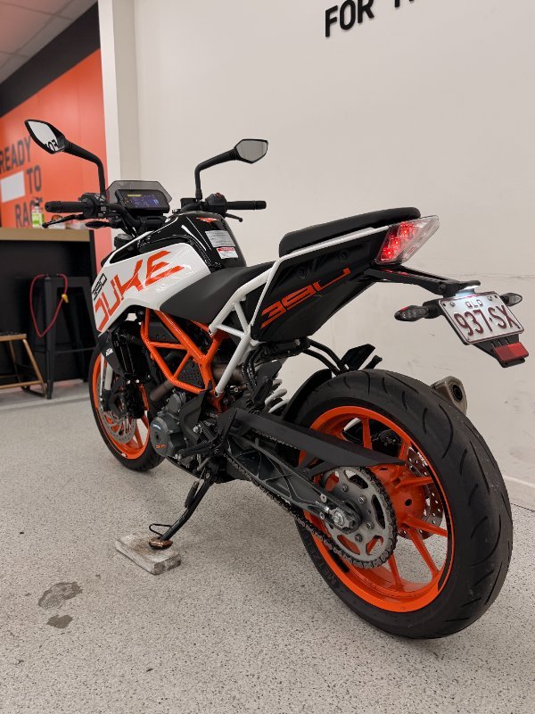 2018 Ktm 390 DUKE WHITE