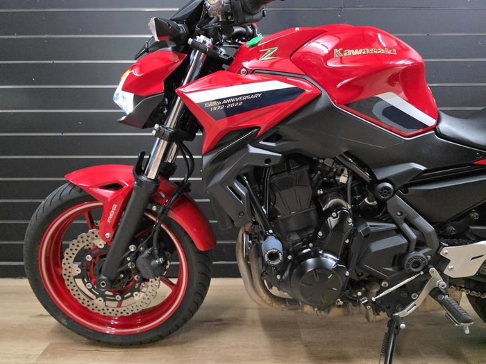 2022 Kawasaki Z650 50th ANNIVERSARY