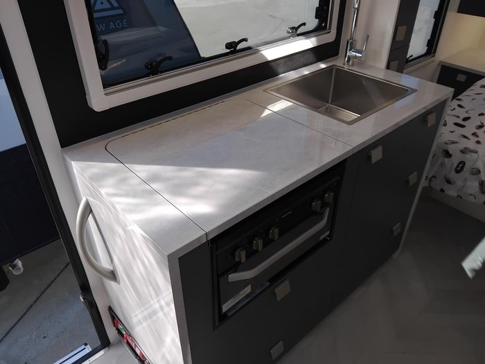 2026 New Age Caravans Manta Ray 16Ft Couples Van With Full Ensuite