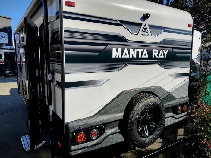 2026 New Age Caravans Manta Ray 16Ft Couples Van With Full Ensuite