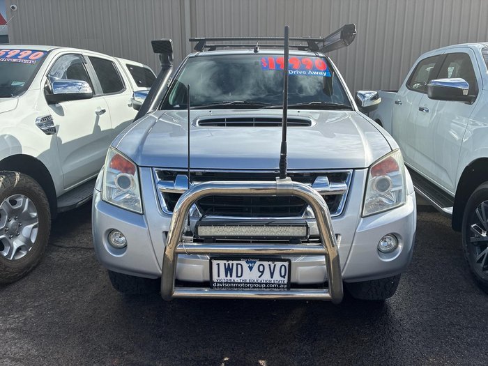 2012 Isuzu D-MAX LS-U MY11 4X4 Dual Range Sterling Silver