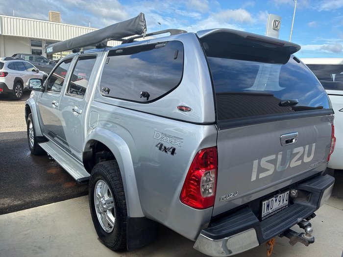 2012 Isuzu D-MAX LS-U MY11 4X4 Dual Range Sterling Silver