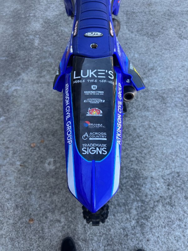 2024 Yamaha YZ125 Blue
