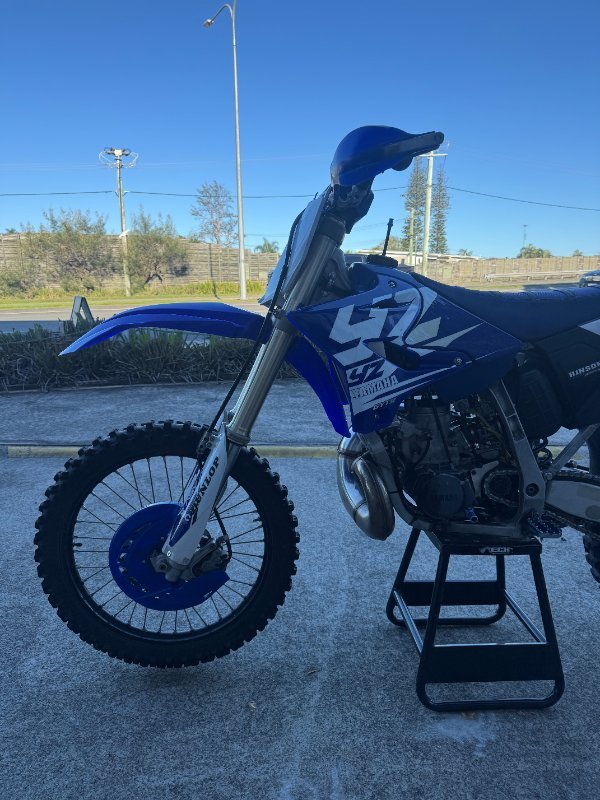 2007 Yamaha YZ250 Blue