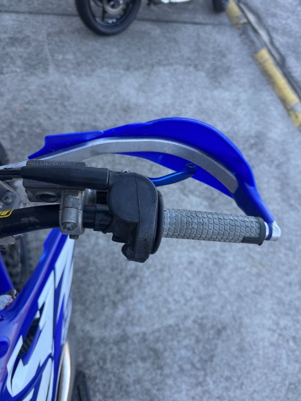 2007 Yamaha YZ250 Blue