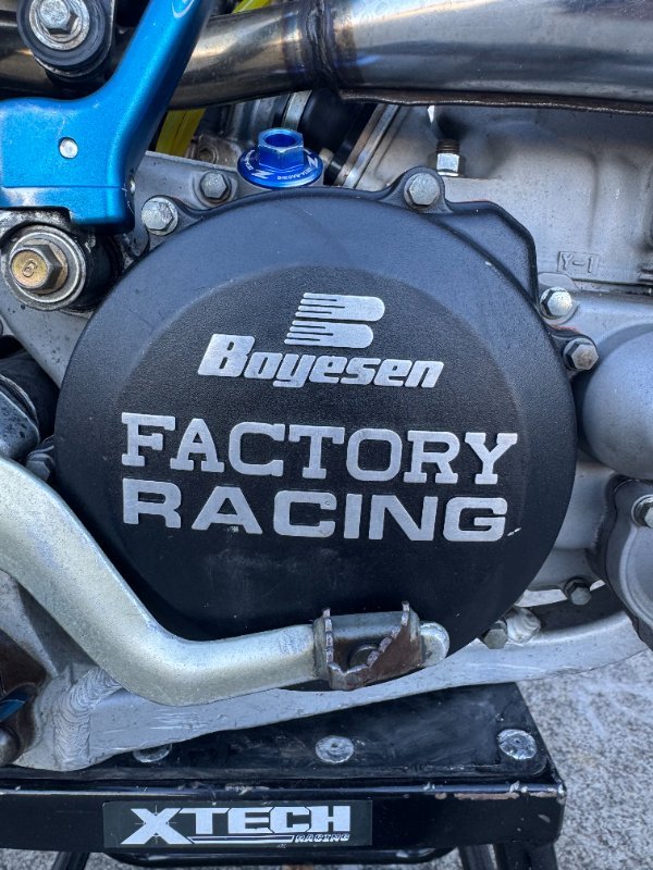 2007 Yamaha YZ250 Blue