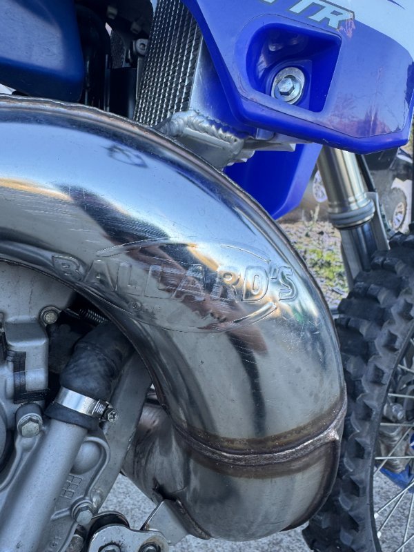2007 Yamaha YZ250 Blue
