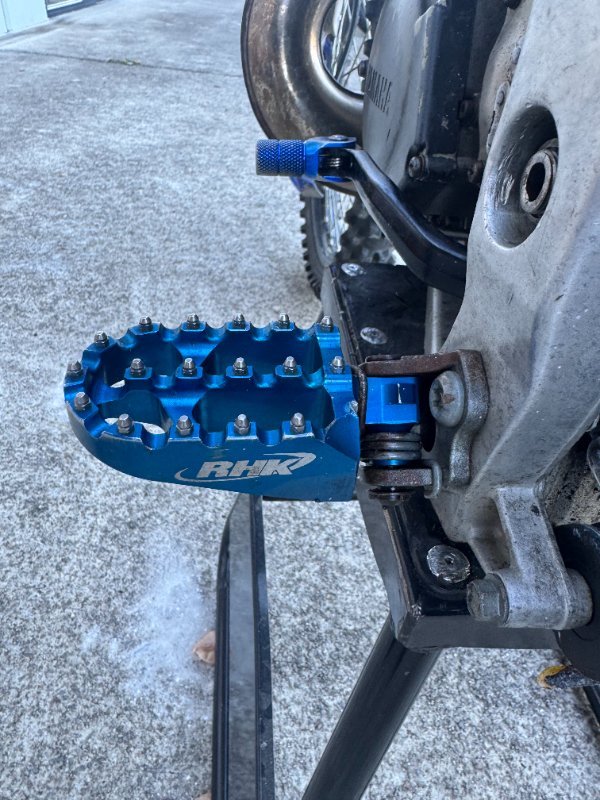 2007 Yamaha YZ250 Blue