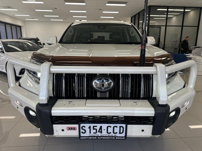 2018 Toyota Landcruiser Prado GXL GDJ150R 4X4 Dual Range Glacier White