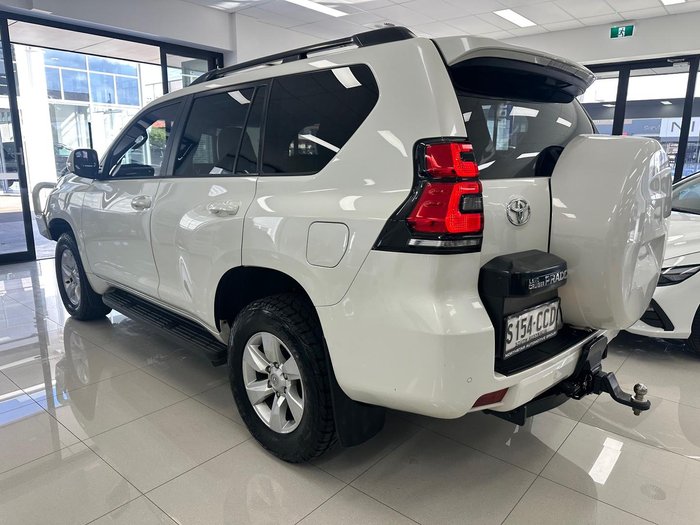 2018 Toyota Landcruiser Prado GXL GDJ150R 4X4 Dual Range Glacier White