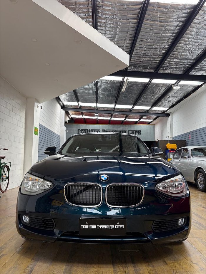 2012 BMW 1 Series 118i F20 Deep Sea Blue