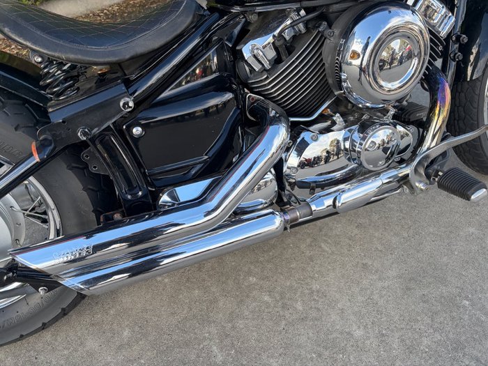2010 Yamaha XVS650 V-STAR CUSTOM Black