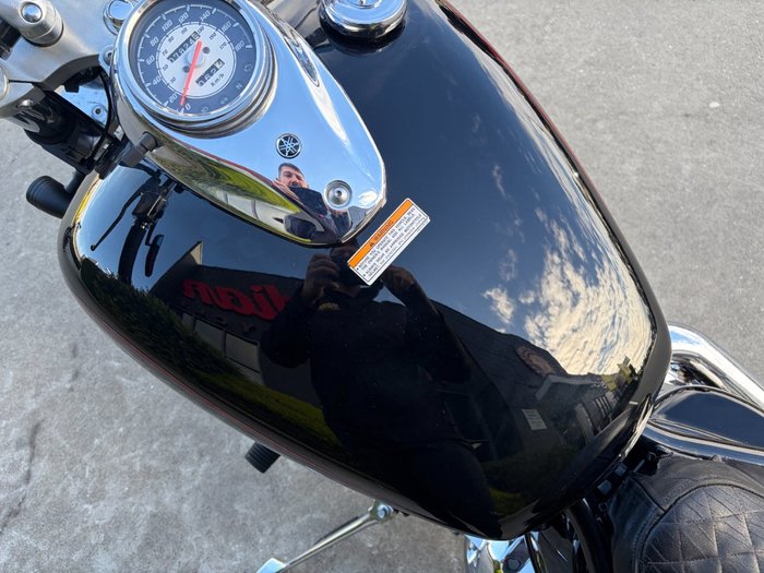 2010 Yamaha XVS650 V-STAR CUSTOM Black