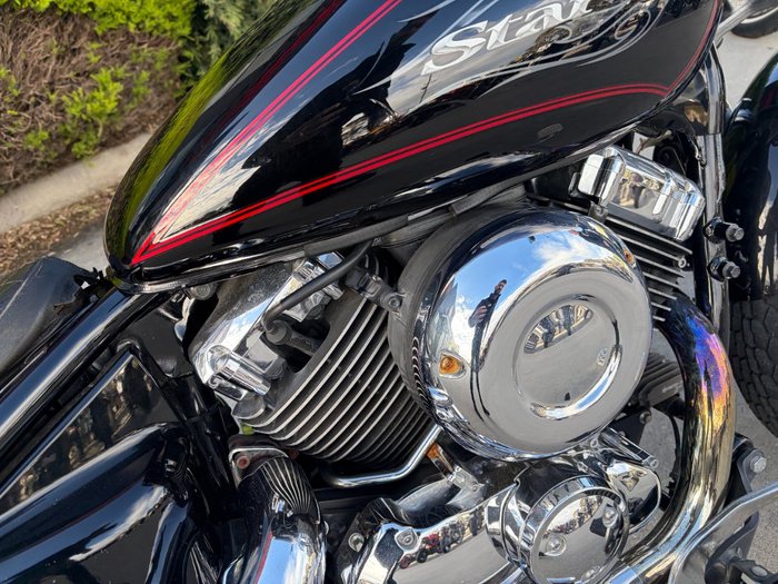 2010 Yamaha XVS650 V-STAR CUSTOM Black