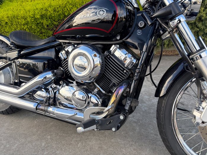 2010 Yamaha XVS650 V-STAR CUSTOM Black