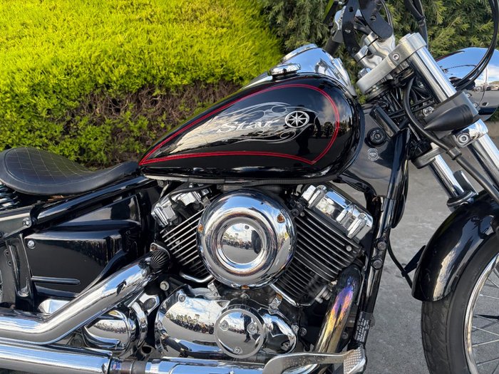 2010 Yamaha XVS650 V-STAR CUSTOM Black