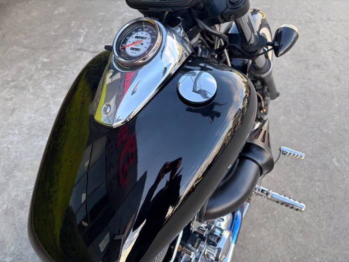 2010 Yamaha XVS650 V-STAR CUSTOM Black