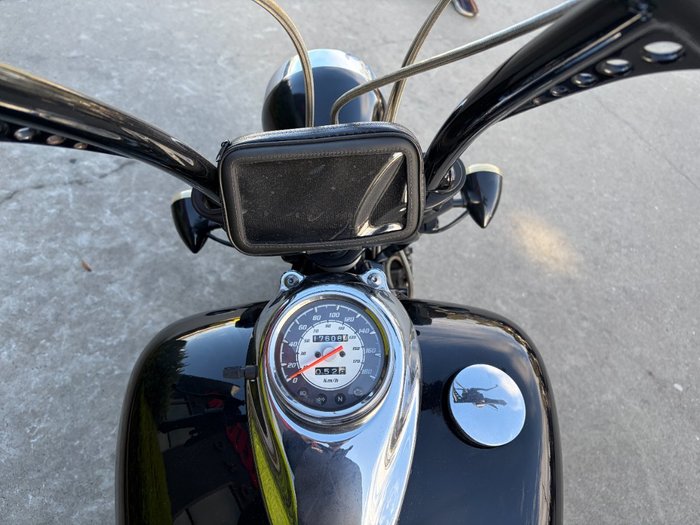 2010 Yamaha XVS650 V-STAR CUSTOM Black