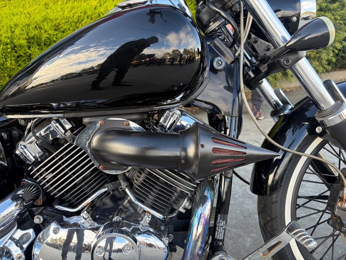 2010 Yamaha XVS650 V-STAR CUSTOM Black