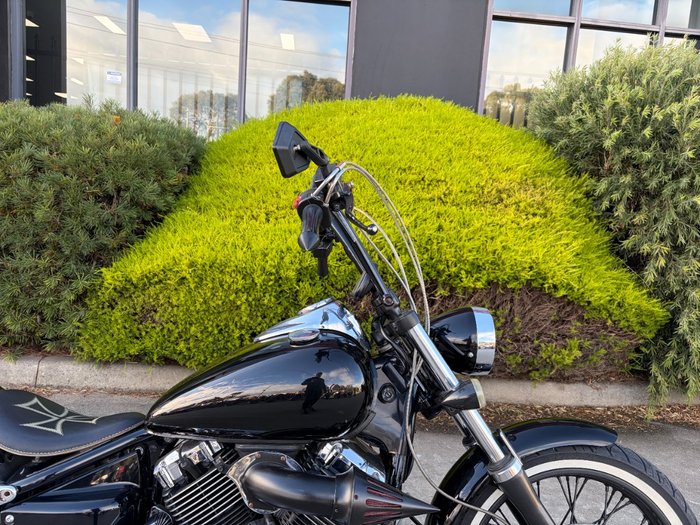 2010 Yamaha XVS650 V-STAR CUSTOM Black