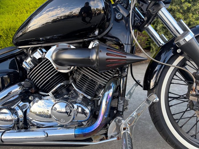 2010 Yamaha XVS650 V-STAR CUSTOM Black