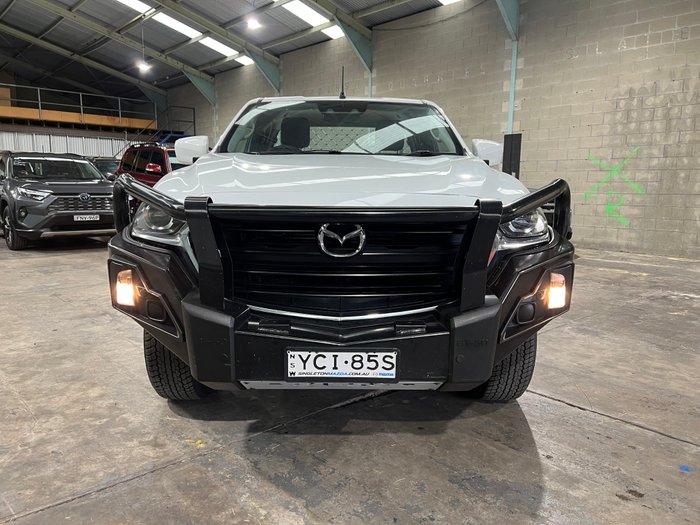 2020 Mazda BT-50 XT TF 4X4 Dual Range Cool White
