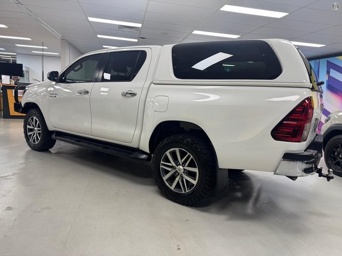 2019 Toyota Hilux SR5 GUN126R 4X4 Dual Range Glacier White
