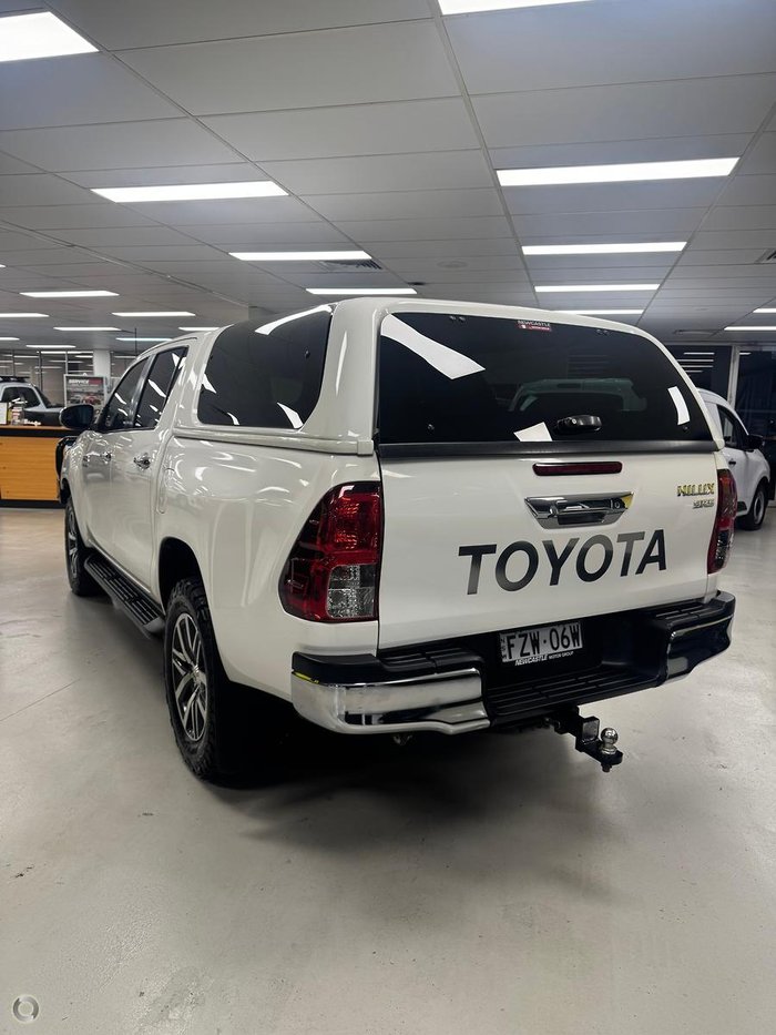 2019 Toyota Hilux SR5 GUN126R 4X4 Dual Range Glacier White