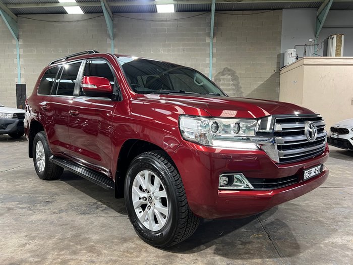 2017 Toyota Landcruiser VX VDJ200R 4X4 Dual Range Merlot Red