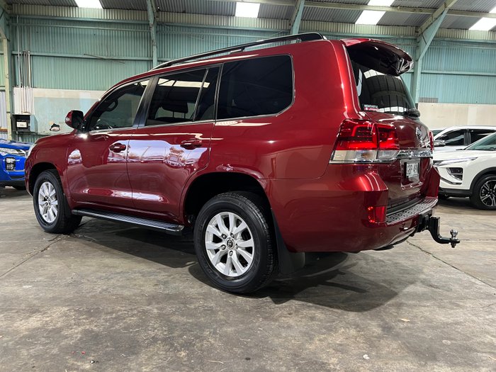 2017 Toyota Landcruiser VX VDJ200R 4X4 Dual Range Merlot Red