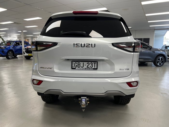 2021 Isuzu MU-X LS-U MY21 Mineral White