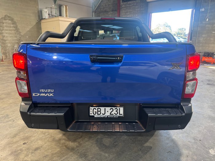 2025 Isuzu D-MAX X-RIDER MY25.5 4X4 Dual Range Neptune Blue Mica