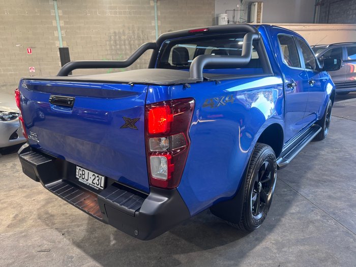 2025 Isuzu D-MAX X-RIDER MY25.5 4X4 Dual Range Neptune Blue Mica