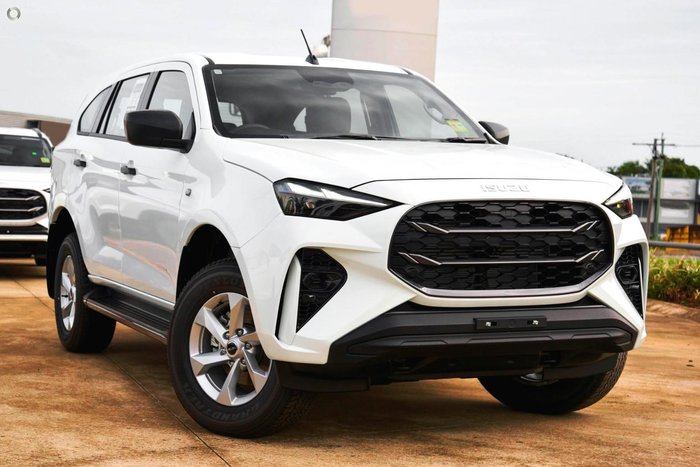 2026 Isuzu MU-X LS-M MY25.5 4X4 Dual Range Mineral White