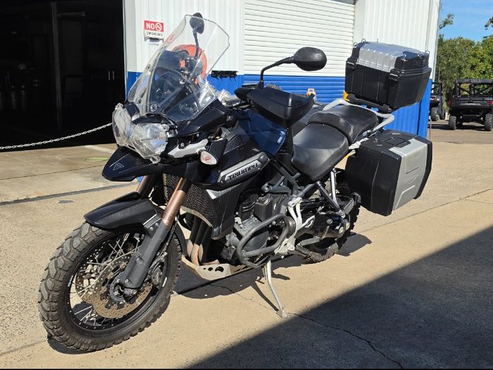 2013 TRIUMPH TIGER EXPLORER Black