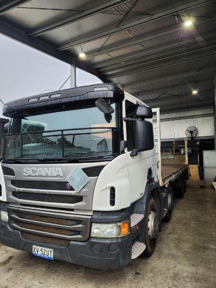 2016 Scania P Series WHITE