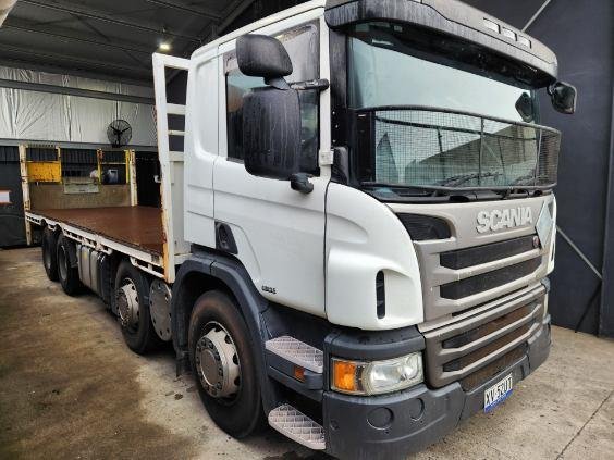 2016 Scania P Series WHITE