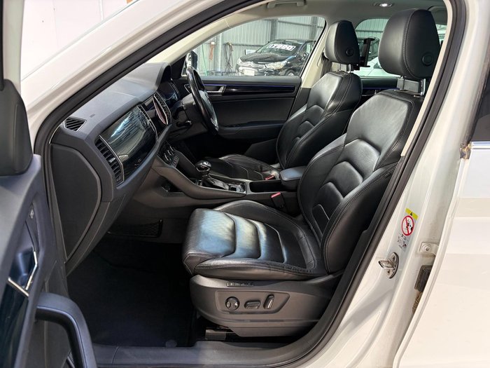 2018 SKODA Kodiaq 140TDI NS MY18.5 4X4 Moon White