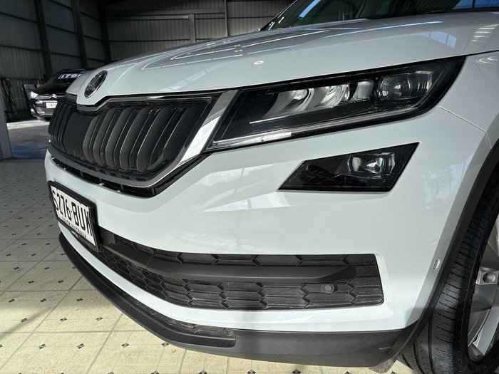 2018 SKODA Kodiaq 140TDI NS MY18.5 4X4 Moon White