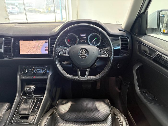 2018 SKODA Kodiaq 140TDI NS MY18.5 4X4 Moon White