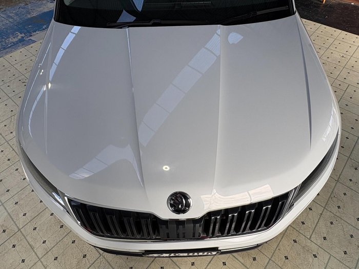 2018 SKODA Kodiaq 140TDI NS MY18.5 4X4 Moon White