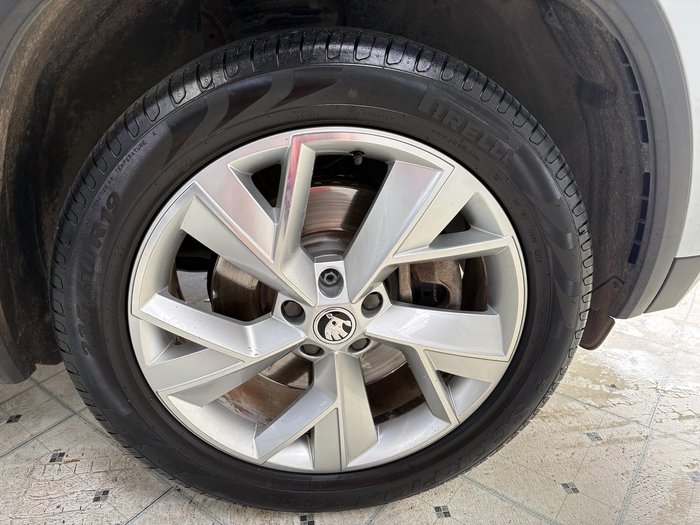 2018 SKODA Kodiaq 140TDI NS MY18.5 4X4 Moon White